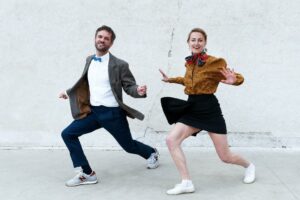 Agathe et François de Swing Rhythm Tours